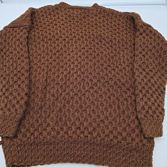 Cie Internationale Express Hand Knitted Chunky XS Colonial Fall Sweater - Picture 14 of 15